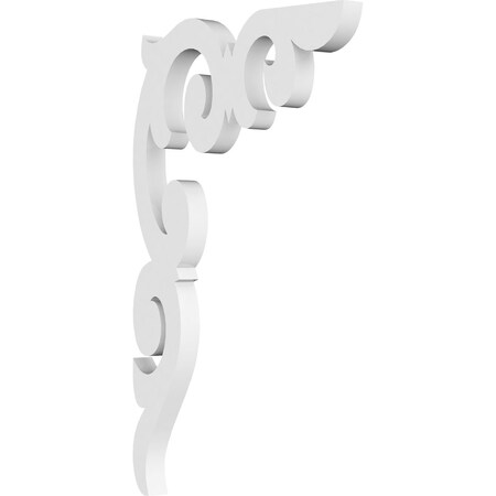 Ekena Millwork Kendall Architectural Grade PVC Bracket , 5/8"W X 6 1/2"D X 11"H BKTP01X06X11KD